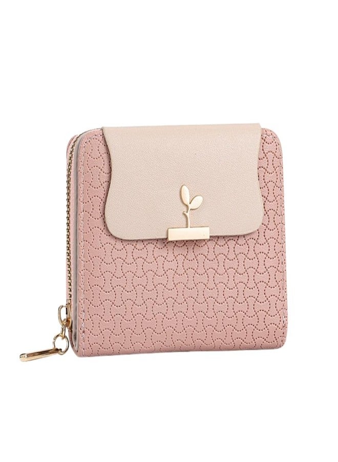 TYPIFY® Women Wallet - Stylish Ladies Purse, Hand Clutch & Card Holder | Premium PU Leather Purse for Women & Girls | Gift for Her (Pink) - Image 1